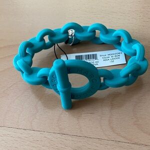 Marc by Marc Jacobs Turquoise Chain Bracelet
